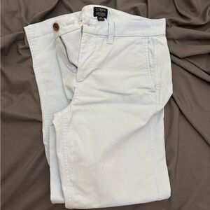 J. Crew Light Blue Women's Chino Pants